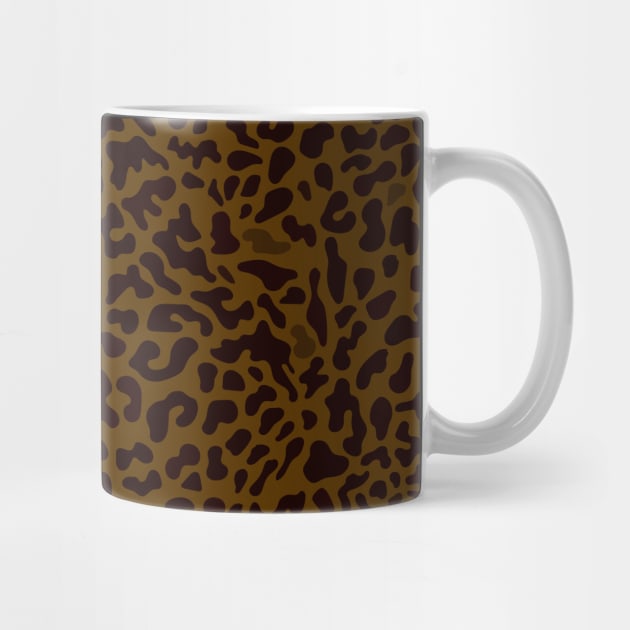 Animal Print / Retro Brown Cheetah Fur by matise